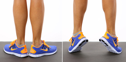 نتیجه تصویری برای تقویت عضلات ساق پا