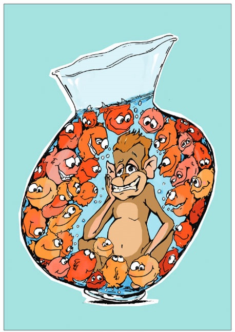 کاریکاتور سال میمون | سلامت دات لایف