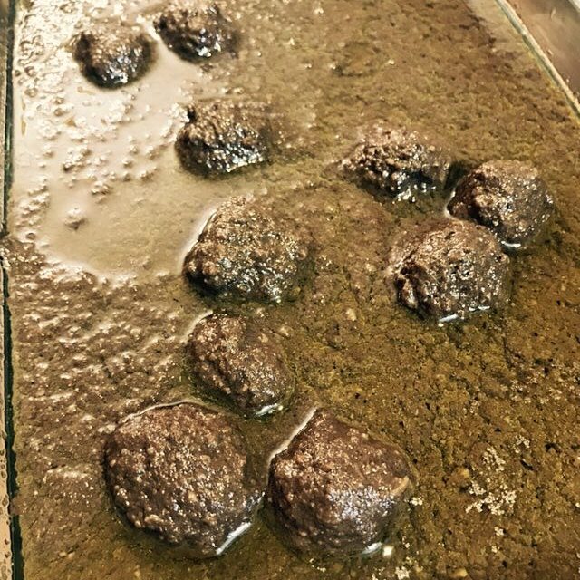 فسنجون با گوشت قلقلی