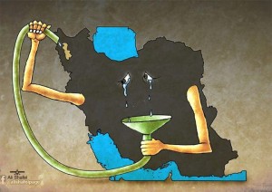 کاریکاتور دریاچه ارومیه سلامت
