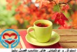 دمنوش و نوشیدنی های مناسب فصل پاییز