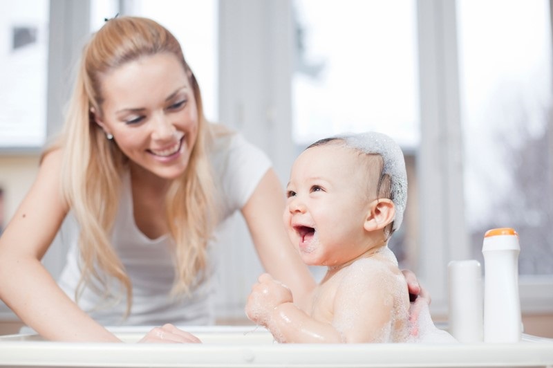 استفاده از صابون برای نوزادان
