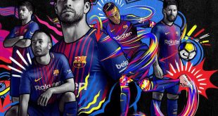 رونمایی از لباس جدید بارسلونا برای فصل آینده